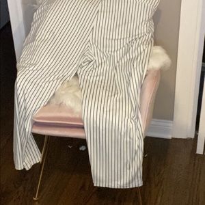 Pinstripe work pant